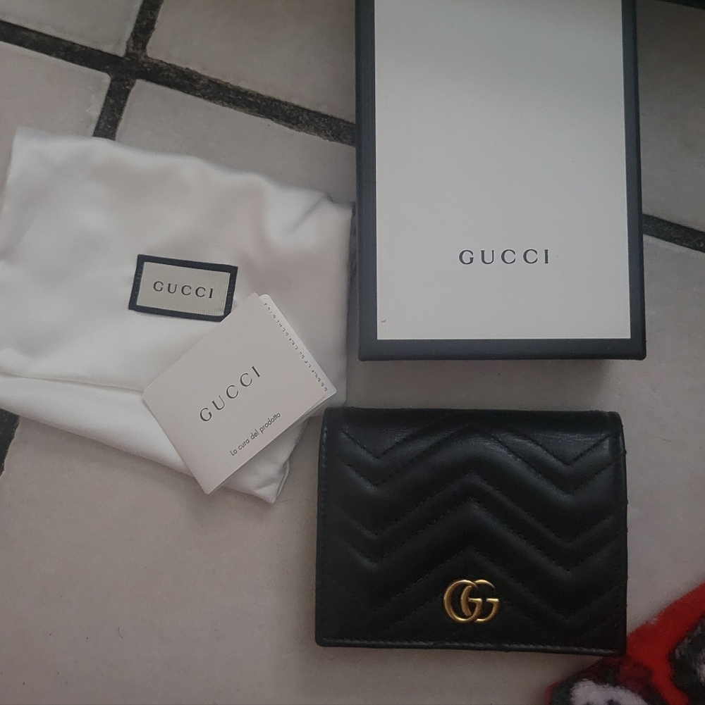 Gucci Black Compact Wallet